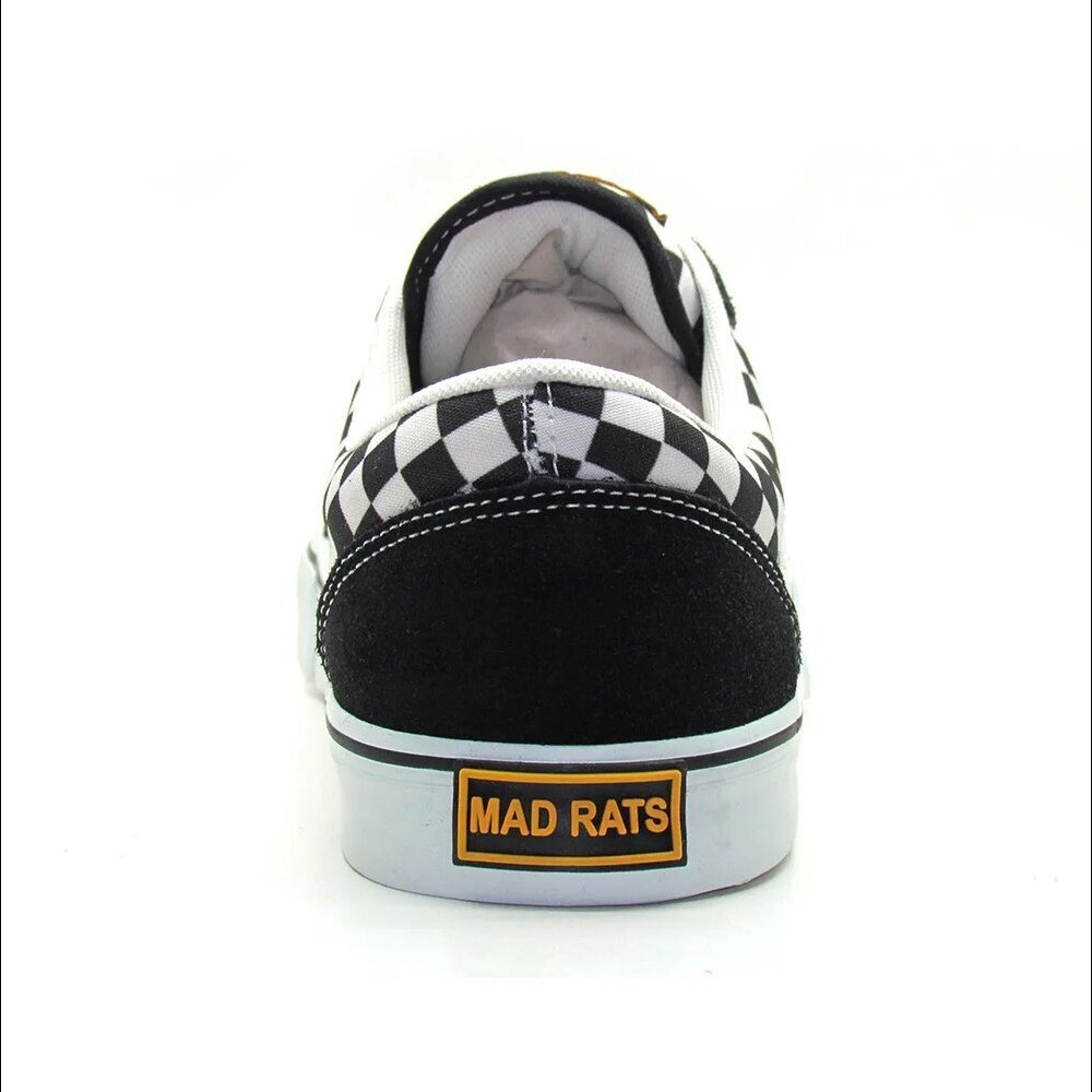 Katrina Skate Shop Tênis MAD RATS OLD SCHOOL QUADRICULADO